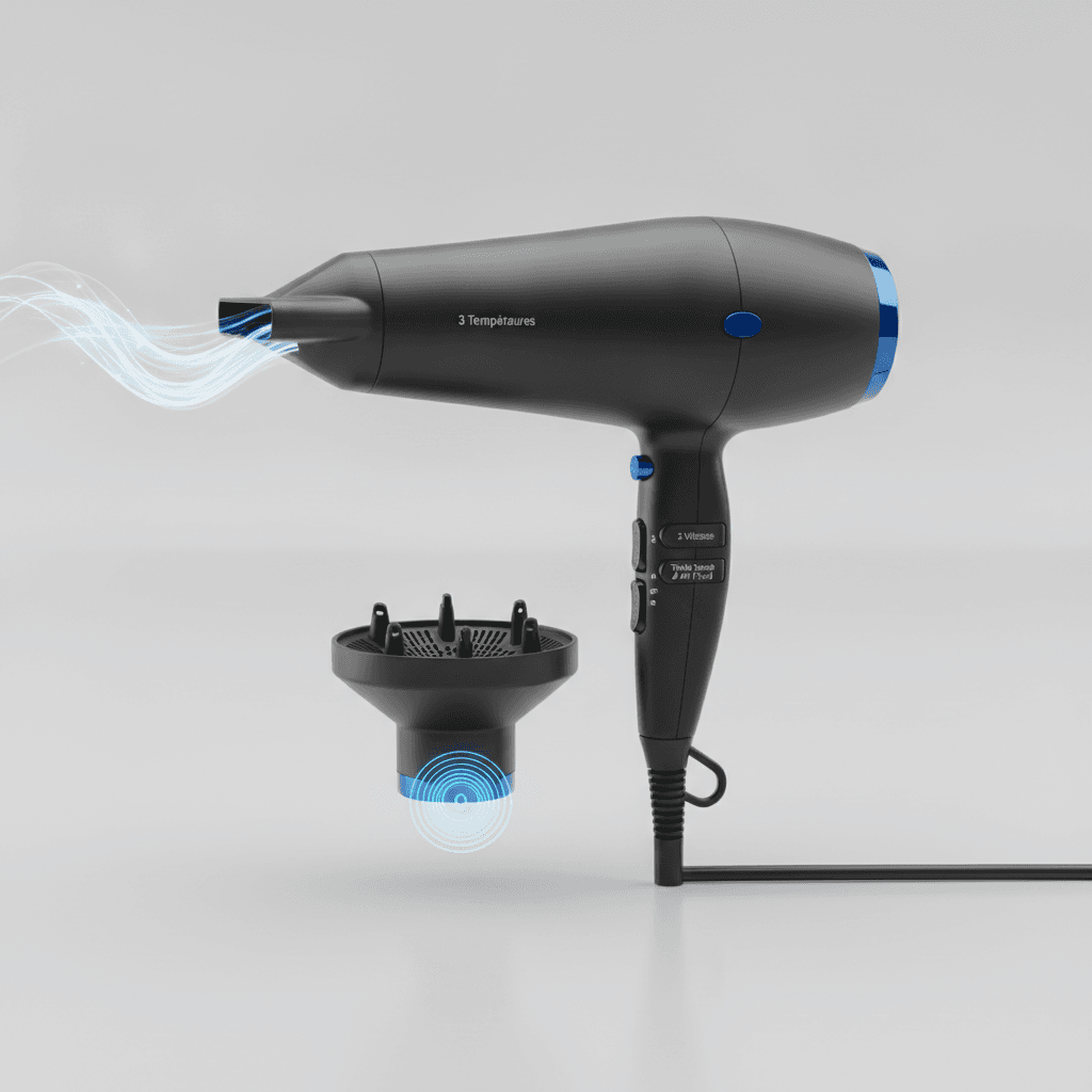 Sèche-Cheveux Ionique Pro 2200W - Image 1